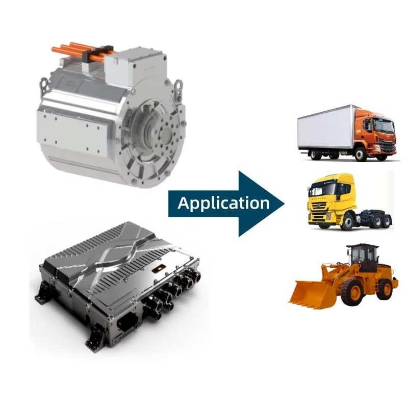 Rated 100kw Peak 165kw PMSM Mo - Ev Electric Motor Conversion Kit Car ulasan dan harga