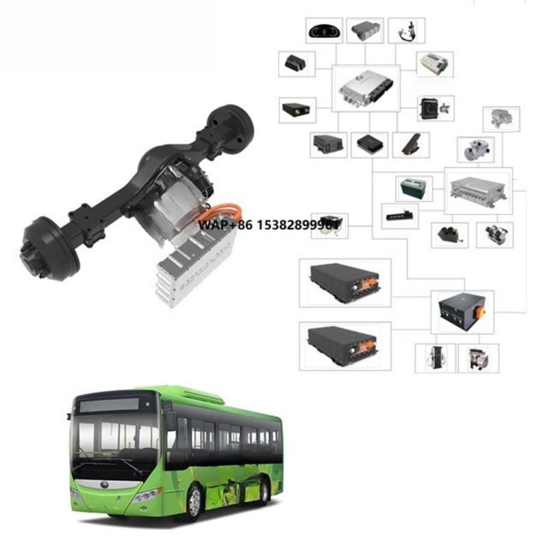 123kw Electric Drive Axle 540V - Ev Electric Motor Conversion Kit Car ulasan dan harga
